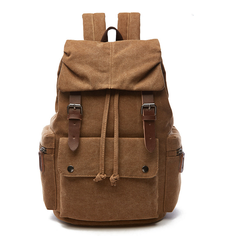 Outdoor Leisure Retro Leisure Travel Canvas Backpack Computer Backpack