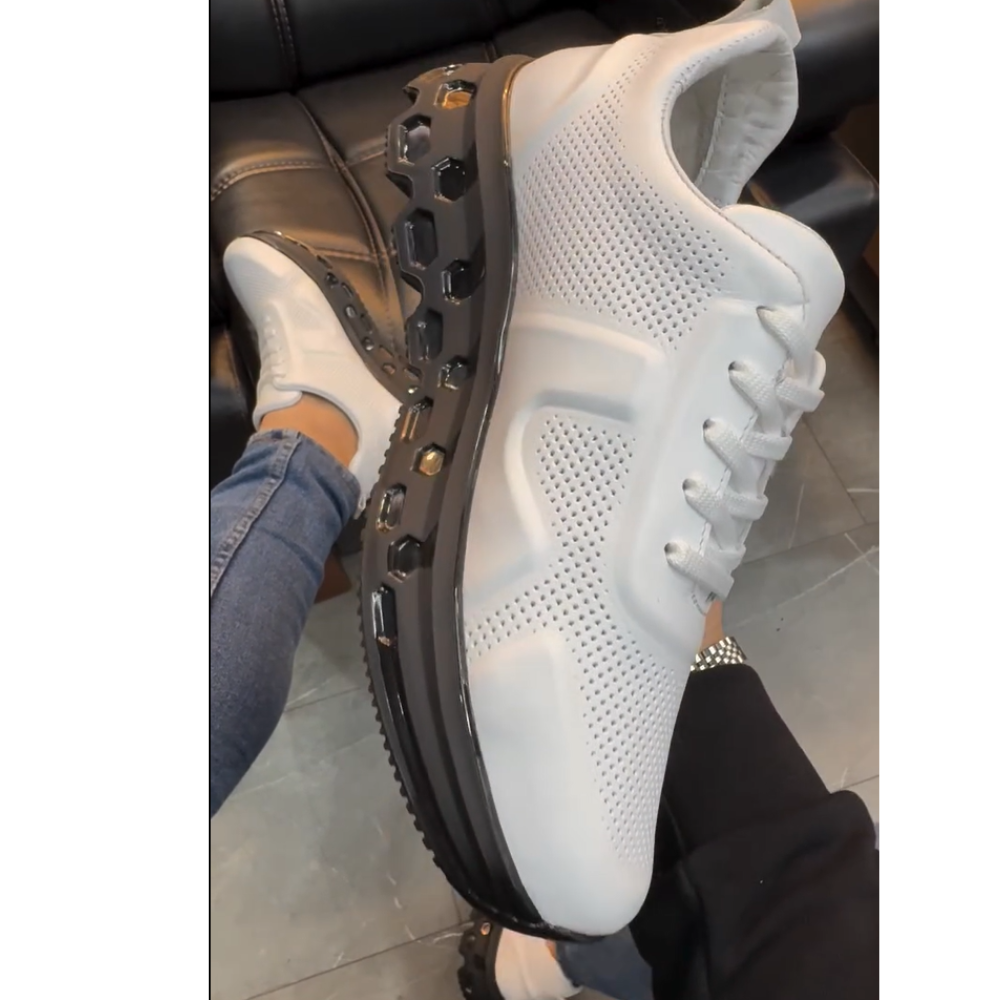 Genuine Leather New Season 2024 Men Shoes Sneaker