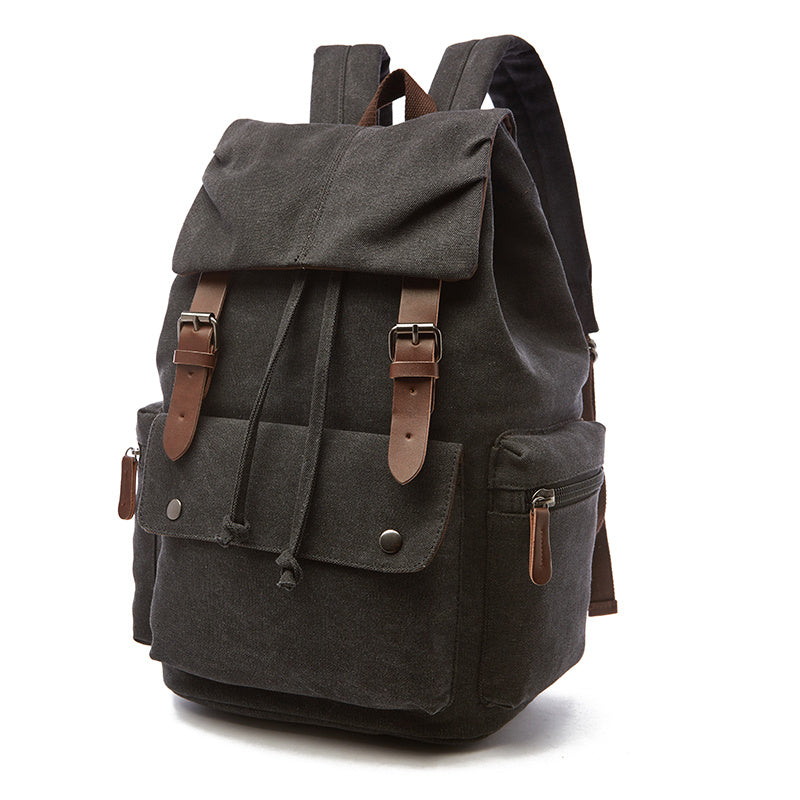 Outdoor Leisure Retro Leisure Travel Canvas Backpack Computer Backpack