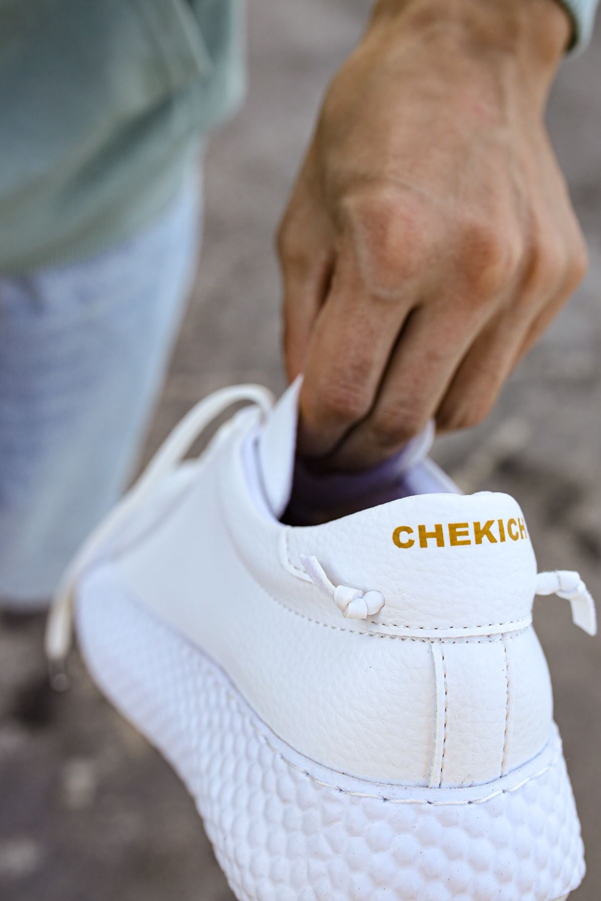 Chekich Men& Sneakers White  CH107